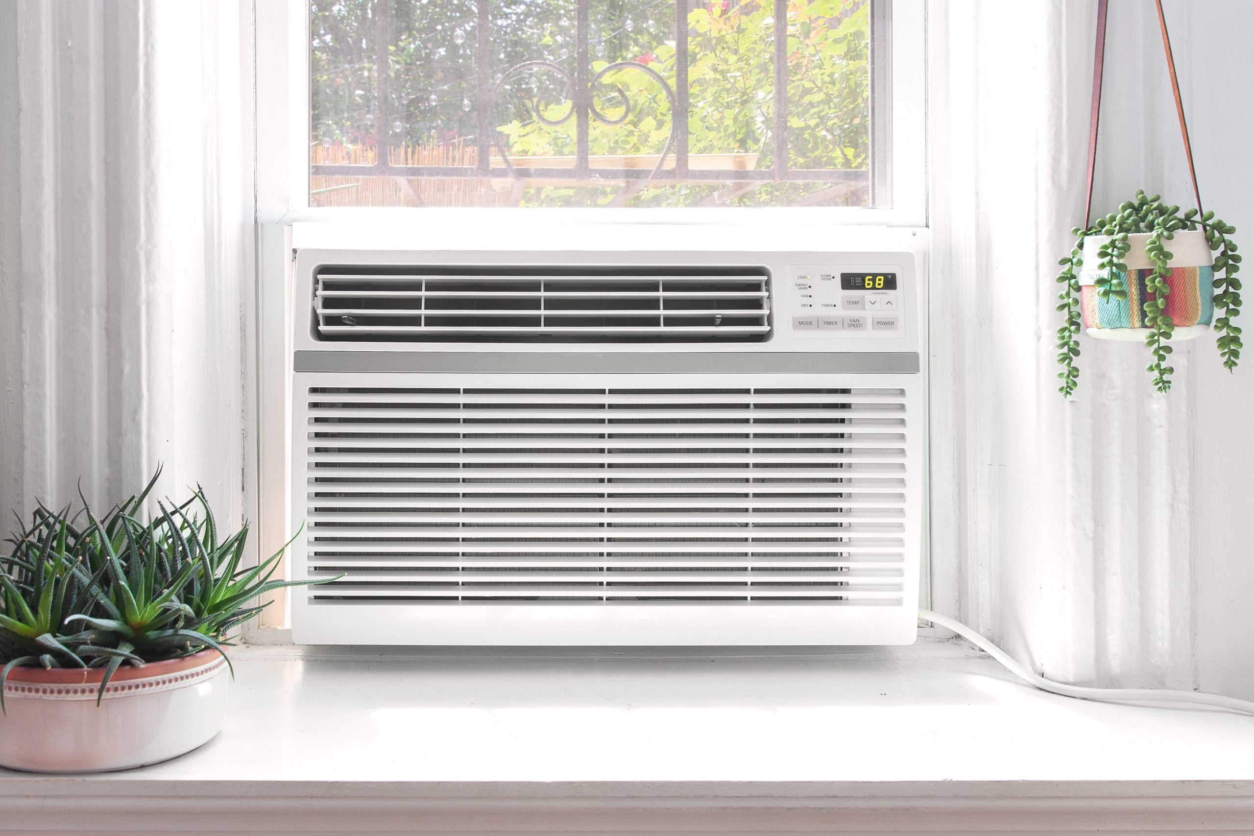 Window AC installation
