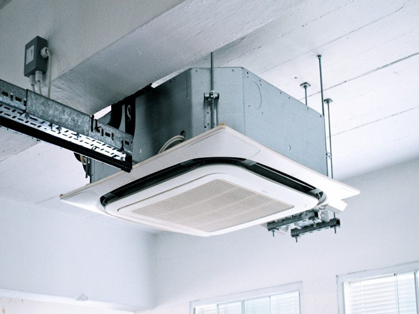 Cassette AC installation